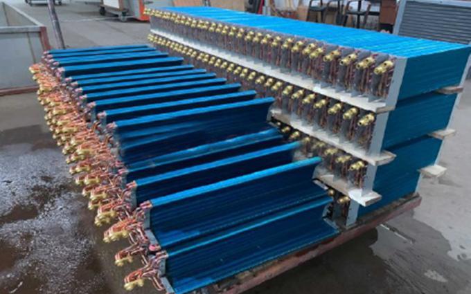 Factory Price High Efficiency Small Refrigerator Copper Finned Tube Condenser Coil
